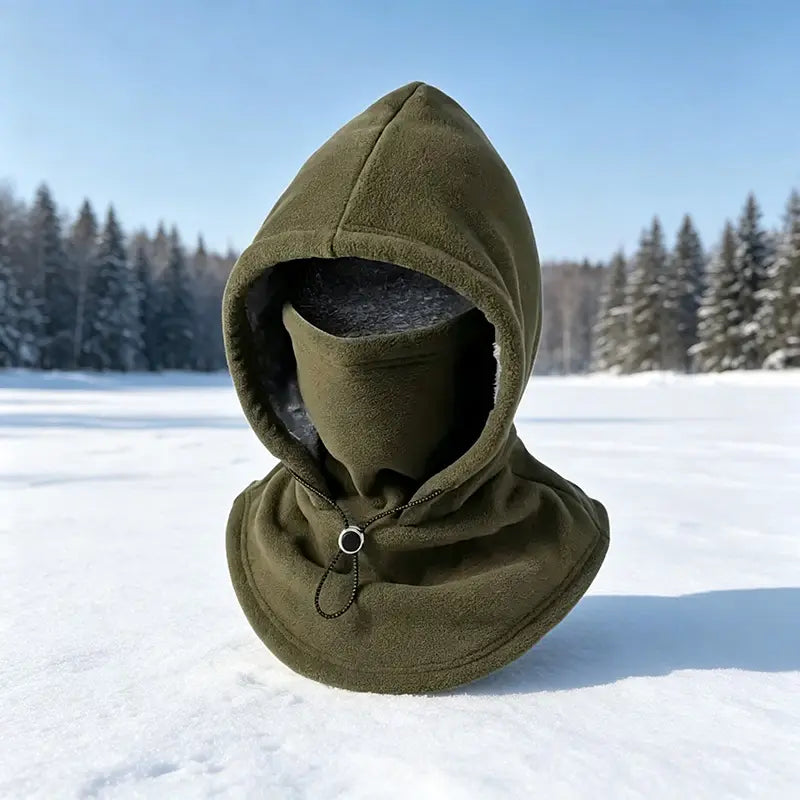 🔥Winter 45% OFF - Fleece Balaclava Hood – Full Face & Neck Winter Protection