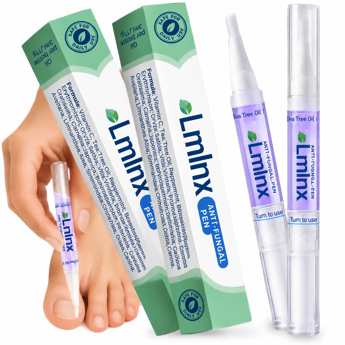 Lminx Nail Care Pen – A Natural Way to Eliminate Nail Fungus - For Good