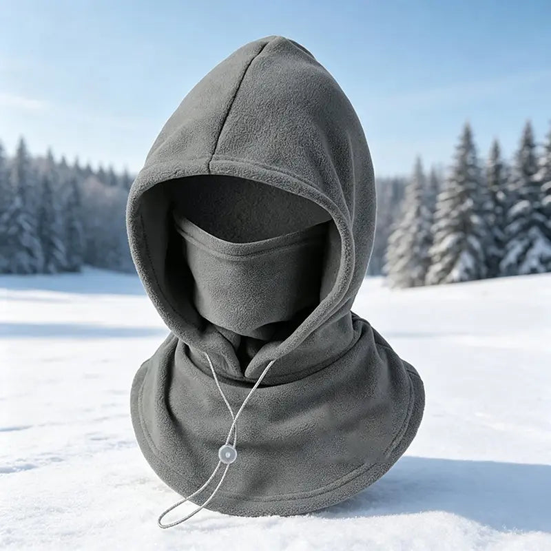 🔥Winter 45% OFF - Fleece Balaclava Hood – Full Face & Neck Winter Protection