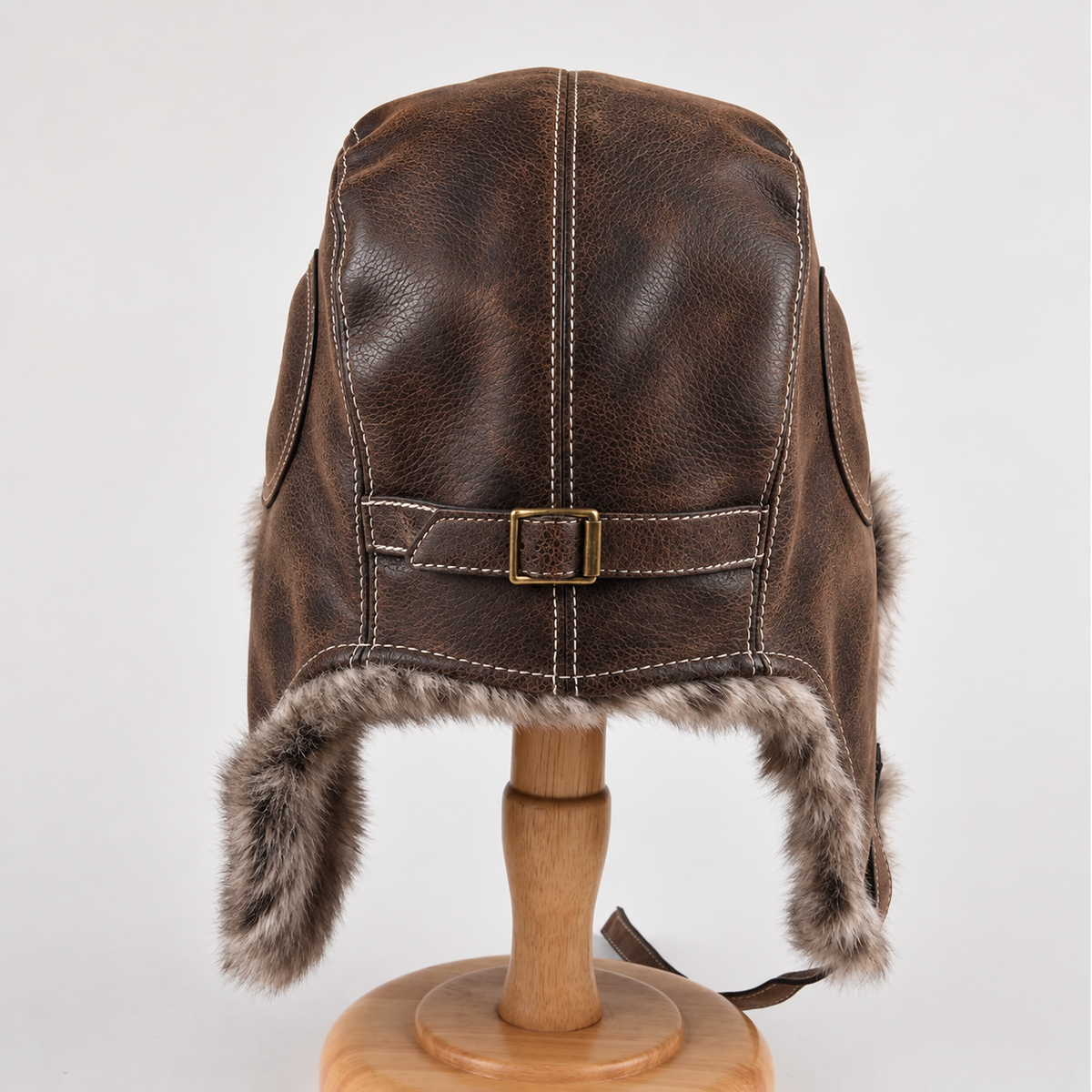 🔥 45% OFF TODAY ONLY 🔥 Vintage WWII Fur-Lined Aviator Hat