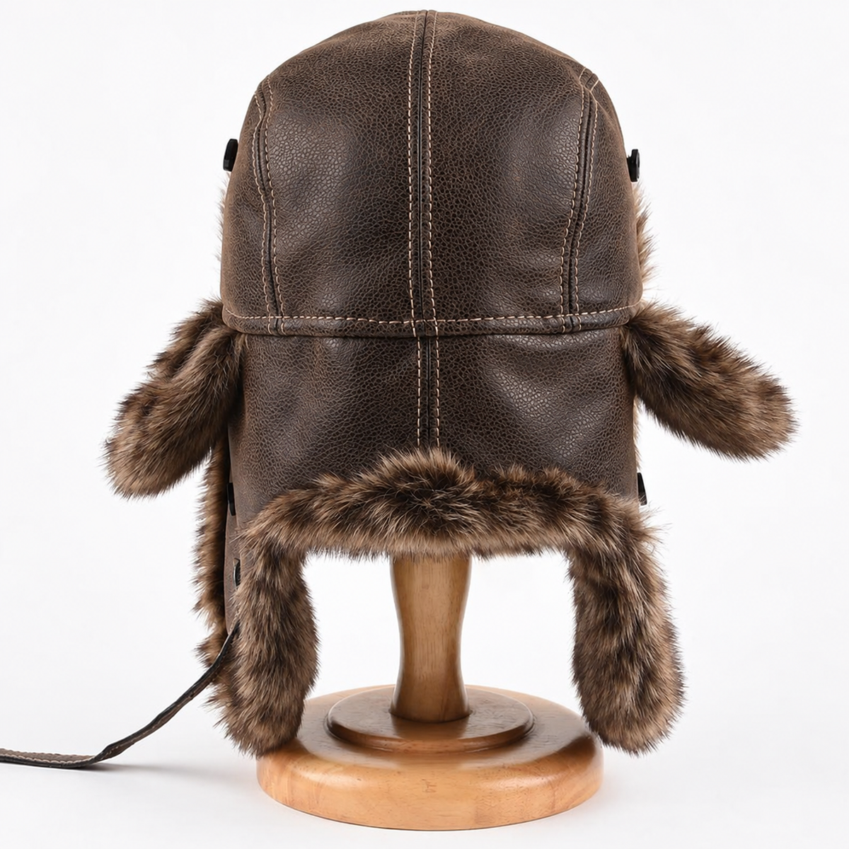 【34% OFF + FREE SHIPPING 🔥 TODAY ONLY】Vintage WWII Fur-Lined Winter Trapper Hat