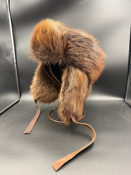 Black Friday Early Bird: 45% Off 🔥 Handmade Fur Trapper Hat | FREE SHIPPING