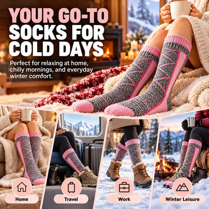 🔥 Rechargeable Heated Socks – 4 Heat Levels