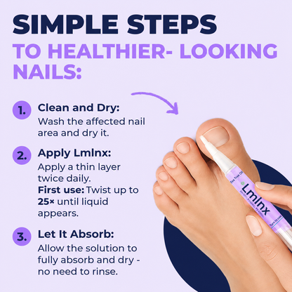 Lminx Nail Care Pen – A Natural Way to Eliminate Nail Fungus - For Good