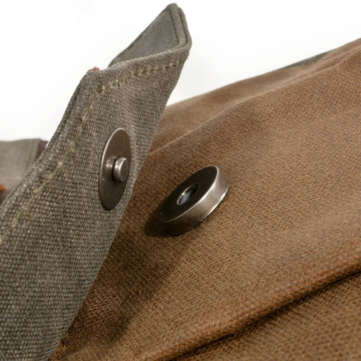 Vintage WWII  Waxed Canvas Military Backpack