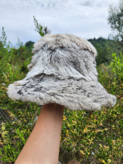 LAST DAY: 35% OFF 🔥 Handcrafted Rabbit Fur Bucket Hat 【 From Our Own Farm】