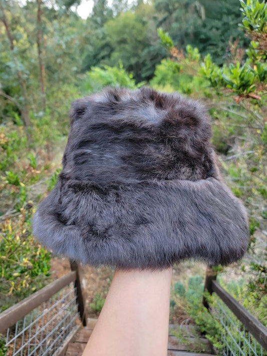 LAST DAY: 35% OFF 🔥 Handcrafted Rabbit Fur Bucket Hat 【 From Our Own Farm】