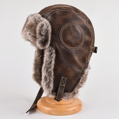 🔥 45% OFF TODAY ONLY 🔥 Vintage WWII  Fur-Lined Aviator Hat