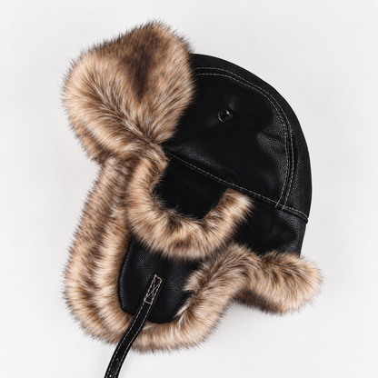 【34% OFF + FREE SHIPPING 🔥 TODAY ONLY】Vintage WWII Fur-Lined Winter Trapper Hat