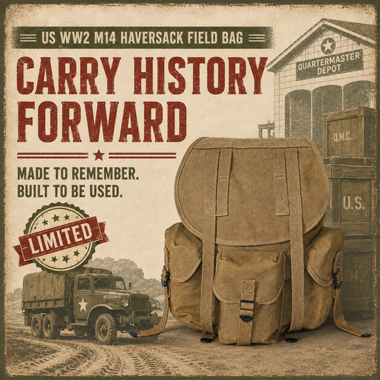 WWII US M14 Heavyweight Canvas ALICE Field Pack